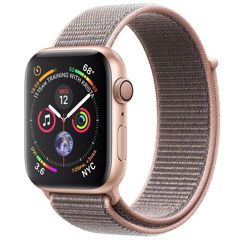 APPLE WATCH SERIES 4 44MM GOLD SPORT LOOP GPS